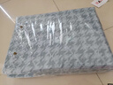 雅鹿全棉磨毛四件套100%純棉輕奢被套床單可水洗四季床笠被罩床上用品 彌爾頓【全棉純棉 適合裸睡】 1.5m 床單款 四件套-被套200*230cm 曬單實(shí)拍圖