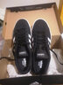 阿迪達斯 （adidas）板鞋男鞋2025秋季新款戶(hù)外出行運動(dòng)鞋學(xué)生時(shí)尚百搭防滑低幫休閑鞋FW7439黑色翻毛皮鞋面 44 曬單實(shí)拍圖
