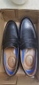 Clarks其乐惠登系列男士经典乐福鞋英伦商务一脚蹬舒适休闲皮鞋婚鞋 黑色261580058 41.5 实拍图