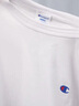 Champion冠軍長(zhǎng)袖T恤男2024秋季新款刺繡小Clogo純棉上衣女簡(jiǎn)約潮 白色 L 曬單實(shí)拍圖