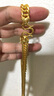 娜妙姿金包銀項(xiàng)鏈男款馬鞭鏈足金包銀大氣不掉色老板項(xiàng)鏈 金包銀馬鞭項(xiàng)鏈80克左右 曬單實(shí)拍圖