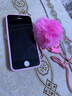 源迦一 蘋果5代 iPhone SE1代/5S手機(jī)殼/硅膠保護(hù)套 可愛鏡子掛繩女款 曬單實(shí)拍圖