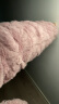 特丝格斯 法兰绒睡衣女冬季加厚套装三层夹棉袄加绒大码保暖家居服可外穿 丁香紫-(加厚三层夹棉) XL(适合95-115斤) 晒单实拍图