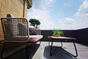 御藤美家（ROYAL RATTAN）北歐戶(hù)外沙發(fā)陽(yáng)光房庭院實(shí)木藤編沙發(fā)茶合別墅酒店陽(yáng)臺藤椅沙發(fā) 姆斯腳踏 組合 曬單實(shí)拍圖