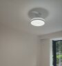 飛利浦（PHILIPS）風(fēng)扇燈一體吸頂燈餐廳吊扇燈臥室電扇燈隱形扇燈變頻led餐廳吊燈 全光譜吊桿15cm 15W吹風(fēng)+24W照明 曬單實(shí)拍圖