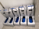 五花智能鞋套機全自動(dòng)套鞋器家用一次性鞋膜機電動(dòng)工廠(chǎng)踩腳套機器 YK-D6銀色帶扶手(100只容量) 曬單實(shí)拍圖