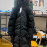 南极人棉衣男士连帽加厚保暖中长款外套冬季新款潮棉袄冬装棉服 黑色 M 实拍图
