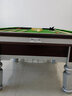 英輝（INVUI）臺球桌標準成人美式中式黑八球房比賽鋼庫桌球臺 9尺臺豪華 B20T 曬單實(shí)拍圖