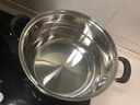 蘇泊爾（SUPOR） 蒸鍋 二層 28cm復底加厚304不銹鋼蒸鍋 電磁爐和燃氣通用  曬單實(shí)拍圖
