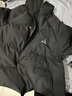 安初夏青少年棉衣男士休閑棉服套裝冬季加絨加厚學(xué)生寬松衣服男裝外套潮 純黑保暖三件套 XL 【推薦120-140斤】 曬單實(shí)拍圖