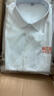 吳衣斯 襯衫定制春秋季白襯衫男女短袖商務(wù)免燙職業(yè)工裝正裝工作服襯衣定制繡logo 882白色可定制 XXL（男女）可定制 曬單實(shí)拍圖