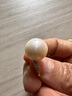 珍珠皇后注定的愛(ài)系列款14-15mm拼合海水馬貝珍珠耳飾 生日禮物送老婆 曬單實(shí)拍圖
