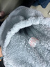 浪莎情侶睡衣冬季加絨加厚親膚柔軟女士保暖男士情侶可外穿家居服套裝 曬單實拍圖
