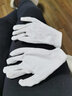 愛(ài)諾登（Ainuodeng）夏季薄款幼兒園表演手套男女小學(xué)生禮儀手套兒童跳舞演出白色手套 曬單實(shí)拍圖