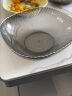 彩致（CAIZHI）水果盘家用简约干果盘客厅点心盘坚果糖果收纳盘透明灰 CZ6613 实拍图