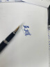 英雄（HERO）钢笔 382弯尖商务办公学生练字书法铱金签字墨水笔 美工尖 黑色  实拍图