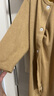 babylove嬰幼兒連體衣秋款寶寶哈衣長(cháng)袖爬服家居服新生兒秋季衣服醋酸羊絨 沉香棕 73cm 曬單實(shí)拍圖