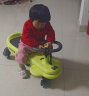 乐卡（Lecoco）扭扭车1-3-6岁儿童车防侧翻溜溜车宝宝摇摇车声光款 费格若草绿  实拍图