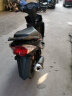 杰帆（JF）踏板摩托车可上牌125cc尚领燃油外卖车男女式踏板车摩托车助力车 黑分银 标准款 实拍图
