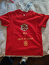 真維斯兒童新年親子裝2026年國潮純棉T恤一家三口短袖馬年新款T恤上衣 【棉Hia短袖fuHay】ji36 175 (L) 曬單實(shí)拍圖