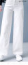 木荣白色牛仔裤女春秋2023新款韩版高腰宽松垂感休闲直筒小个子阔腿裤 白色常规 29(建议115-125斤) 晒单实拍图