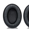 承策 適用森海塞爾hd418 hd471耳罩hd429 hd428耳機套hd449 hd448頭戴式降噪耳機罩舒適皮套海綿套配件 黑色青蛙皮耳機套+頭梁 曬單實(shí)拍圖