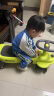 乐卡（Lecoco）扭扭车1-3-6岁儿童车防侧翻溜溜车宝宝摇摇车声光款 费格若草绿  实拍图
