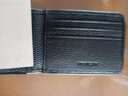 稻草人卡包真皮駕駛證皮套男士新款卡片夾薄款行駛證卡套軟皮 黑色 曬單實(shí)拍圖