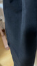 安德瑪（Under Armour）童裝男童長褲春季童褲兒童褲子休閑透氣大童針織運動褲243125177 黑色 160 曬單實拍圖