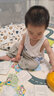 威爾貝魯嬰兒褲子寶寶防蚊褲男女童夏季薄款嬰幼兒2024新款燈籠褲百搭舒適 豆綠 80 曬單實(shí)拍圖