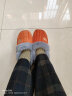 俞兆林（YUZHAOLIN）棉鞋男女包跟棉拖鞋冬季月子鞋保暖家居棉鞋 YR881 橙色 36-37 实拍图