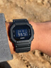 卡西歐（CASIO） 男表G-SHOCK系列小方塊男士防水防震運(yùn)動多功能手表石英表 DW-5600BBN-1D 曬單實拍圖