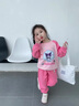 G.DUCKKIDS女童套裝春秋冬款2025寶寶庫洛米加絨一體絨兒童春秋運動(dòng)兩件套 庫洛米亮片套裝-粉色-春秋款 120 曬單實(shí)拍圖