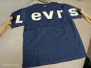 Levi's李維斯童裝春秋款男童長(zhǎng)袖T恤兒童假2件撞色打底衫 深靛藍(lán) 150 /72 【建議身高140-152cm】 曬單實(shí)拍圖