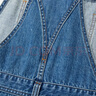 Levi's李維斯女士夏季美式青春陽光俏皮靈動時(shí)尚減齡牛仔背帶裙 藍(lán)色 S 曬單實(shí)拍圖