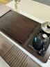三醒整塊黑烏檀木頭實(shí)木功夫茶盤(pán)家用套裝電器一體帶電磁爐茶臺茶托盤(pán) 90*45*4.5CM【單茶盤(pán)】 曬單實(shí)拍圖