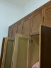 丽巢 衣柜 实木衣柜现代中式小型衣橱木质开门衣柜现代简约储物柜 812 六门 衣柜+顶柜+转角 实拍图