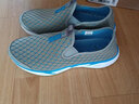 喬丹男鞋運動(dòng)鞋夏季學(xué)生溯溪鞋網(wǎng)面透氣沙灘懶人一腳防滑跑步運動(dòng) 霧灰/科技藍 42 曬單實(shí)拍圖