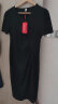 皮尔卡丹黑色连衣裙女2024年夏季新款修身显瘦包臀裙赫本风高级感气质裙子 黑色 XL 晒单实拍图