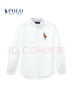 Polo Ralph Lauren 拉夫勞倫  男童 經(jīng)典款Big Pony棉質(zhì)牛津襯衫RL36386 100-白色 L 曬單實(shí)拍圖