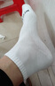 一哥竹原襪子竹纖維網(wǎng)眼無(wú)骨縫防臭男女襪子中筒抑菌運動(dòng)大碼男襪 7天不臭腳（白色） 均碼 男款（39-44）7雙裝 曬單實(shí)拍圖