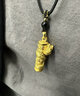 瑞諾黃金盤龍而上吊墜男士999足金盤龍柱項(xiàng)鏈男女掛墜生日禮物送男友 高檔禮盒包裝 曬單實(shí)拍圖