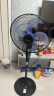 艾美特（AIRMATE）五叶家用电风扇大风量机械立式落地扇轻音节能柔风定时电扇宿舍降温风扇 FSW65T2-5 实拍图