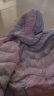 迪士尼（DISNEY）儿童装女童轻薄三防连帽羽绒服白鸭绒外套23冬DB341KE25紫140 实拍图