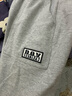 BOY LONDON潮牌長褲中性風(fēng)春夏撞色LOGO印花灰色運動束腳衛(wèi)褲N15807 灰色 L 曬單實拍圖