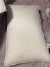慕寶麗枕頭枕芯柔軟頸椎睡眠羽絲絨不塌陷不變形一對裝單人  立體低枕【48*74cm一對裝】 一對 曬單實(shí)拍圖