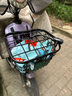 芬迪電動(dòng)自行車(chē)前車(chē)筐折疊單車(chē)前置籃子山地車(chē)車(chē)簍電瓶車(chē)通用車(chē)頭藍筐 電動(dòng)車(chē)車(chē)筐【大號】帶蓋 曬單實(shí)拍圖