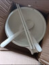 Jidaocook小麥秸稈餐具碗筷套裝學(xué)生宿舍帶蓋方便面單個大號碗泡面碗 泡面碗【北歐米】五件套 曬單實拍圖