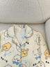 JaetinWsinn春秋季睡衣女帶胸墊長袖2024新款可愛卡通吉伊小八外穿家居服套裝 82310【帶胸墊 主圖款】 L(157-163 96-115斤) 曬單實(shí)拍圖