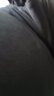 京东京造【抗菌小白T】5A抑菌抗发黄t恤男新疆棉短袖T恤男夏打底T 黑色XXL 实拍图